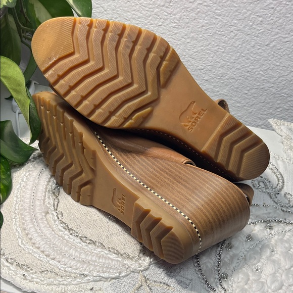 EUC Sorel After Hours Slingback Wedges - Picture 12 of 15